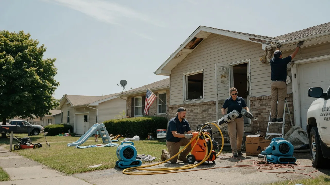 Water Damage Restoration in Brighton, MI near me